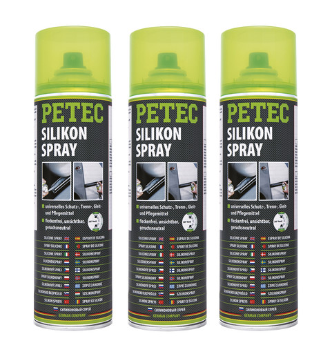 Petec silikonspray 500ml - petec,