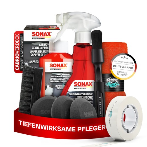 Sonax cabrioverdeck pflege set - sonax,