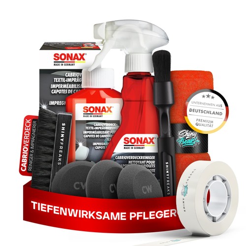 Sonax cabrioverdeck pflege set - pflege,