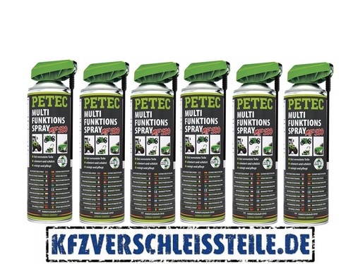 Petec multifunktionsspray - 6x,